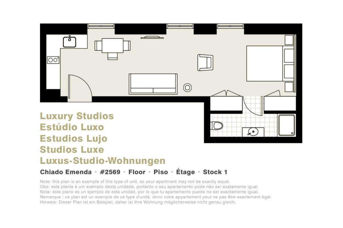 Lisbon Serviced Apartments - Chiado Emenda Esterno foto
