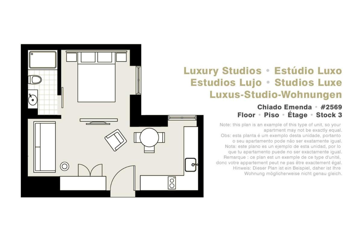 Lisbon Serviced Apartments - Chiado Emenda Esterno foto
