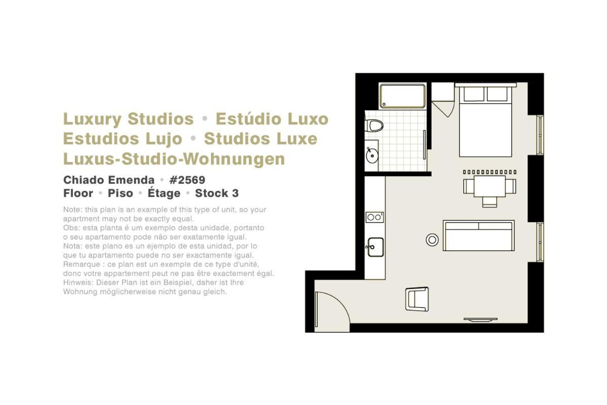 Lisbon Serviced Apartments - Chiado Emenda Esterno foto