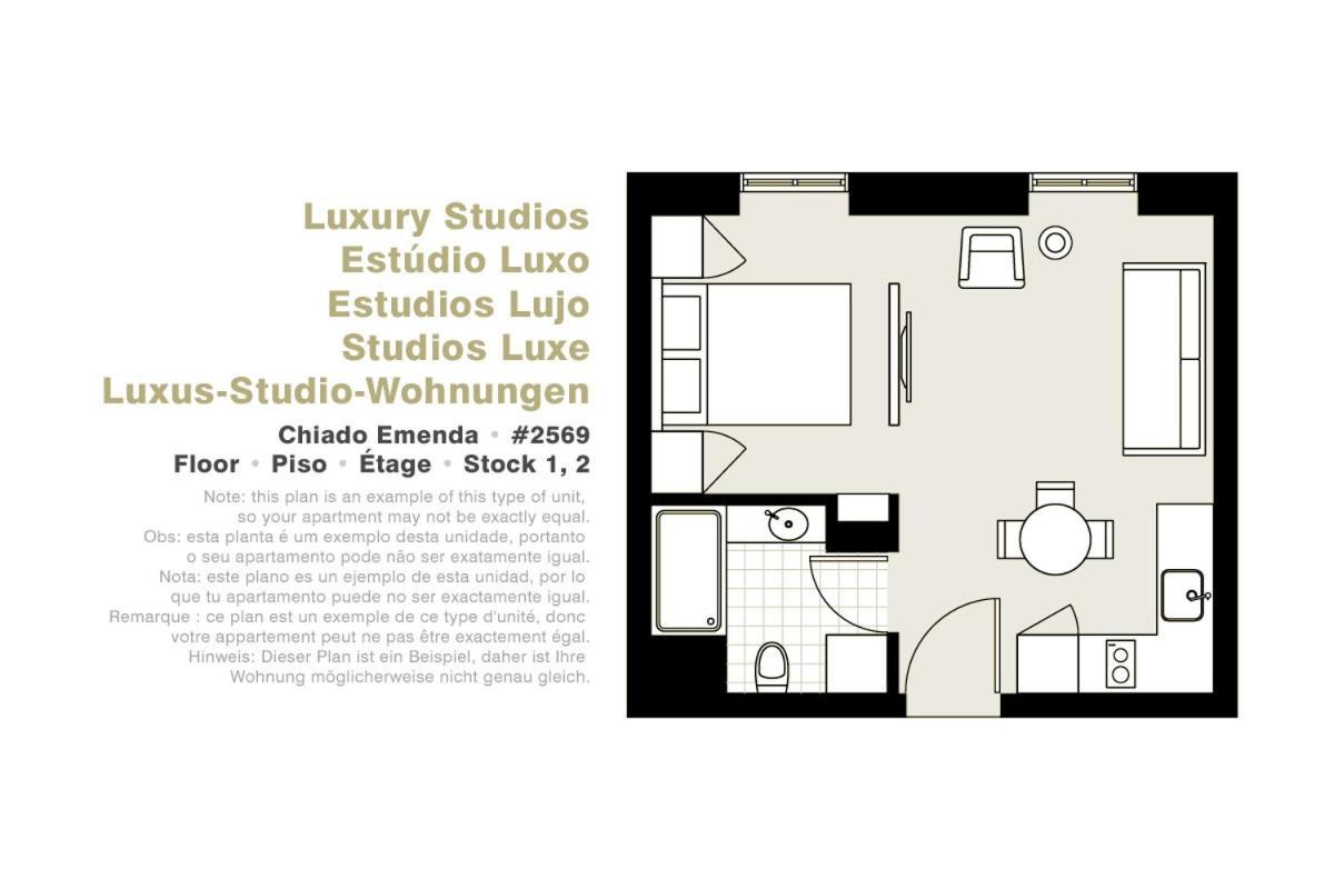Lisbon Serviced Apartments - Chiado Emenda Esterno foto