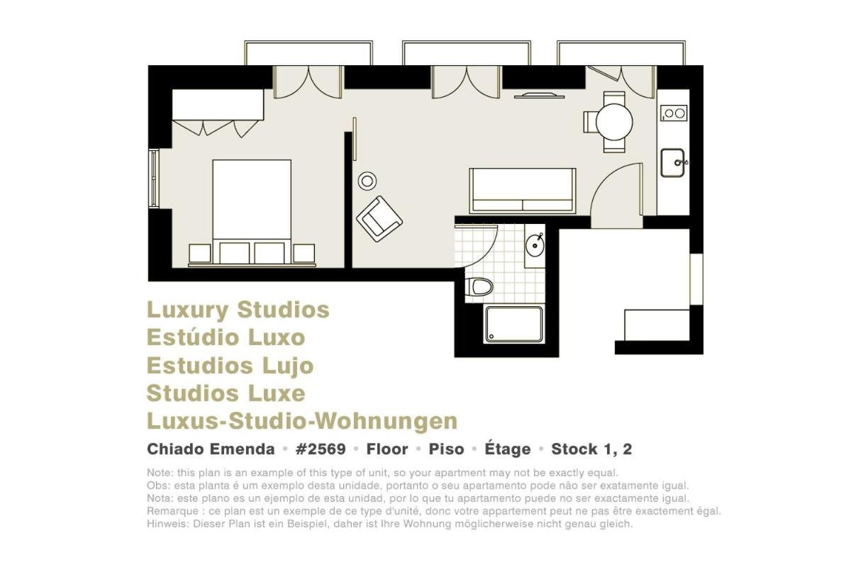 Lisbon Serviced Apartments - Chiado Emenda Esterno foto