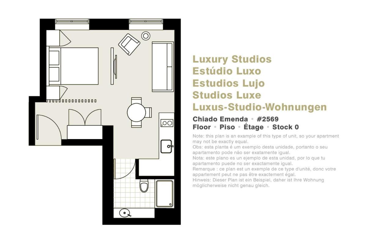 Lisbon Serviced Apartments - Chiado Emenda Esterno foto